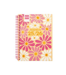 Agenda escolar 25/26 1/8 semana vista h diva spring finocam 536100426