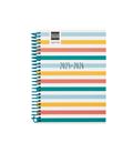 Agenda escolar 25/26 1/8 semana vista h diva colors finocam 536100526