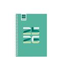 Agenda escolar 25/26 1/8 semana vista h cool verde finocam 645000926 - 645000926