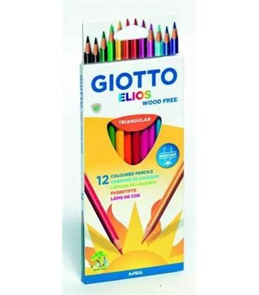Pintura madera triangular fina c.12 elios wood free giotto f275800 - F275800
