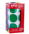 Gomet rollo circulo grande 33mm verde apli 17862 - 17862