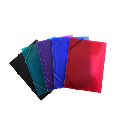 Carpeta goma solapas a5 surtido office box 51015 - 51015