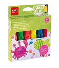 Tempera bote pincel colores neon 6u 13ml apli 19418