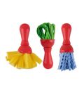 Pinceles maxi goma eva y esponja 3u apli 19414 - 19414-1