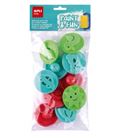 Sellos de goma eva con mango de plastico 10u apli 19413 - 19413