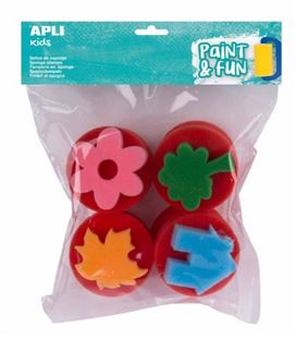 Sellos de esponja jumbo 4u ø 70mm apli 17464
