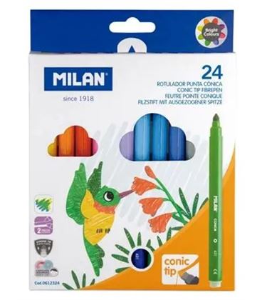 Rotulador escolar 24u. 631 milan 0612324 008354 - 0612324