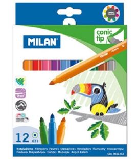 Rotulador escolar 12u. 631 milan 0612312 008347 - 0612312