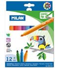 Rotulador escolar 12u. 631 milan 0612312 008347