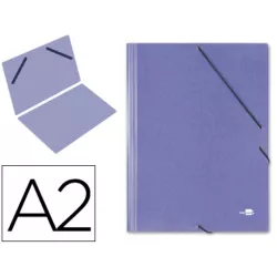 CARPETA PLANOS A2 CON GOMA AZUL Q-CONNECT 27155