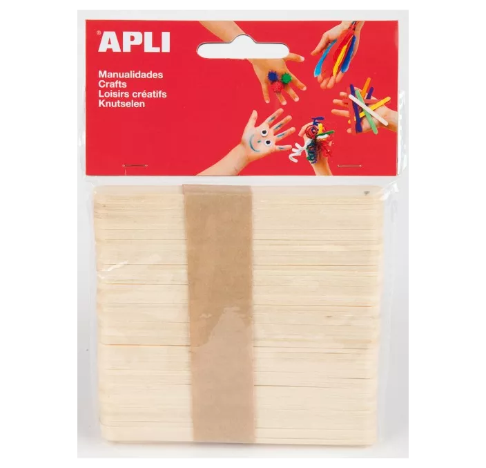 PALOS POLO NATURAL 50UN. APLI 13063