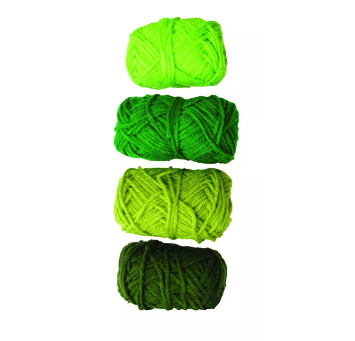 OVILLO GAMA VERDE, VERDE INTENSO, LIMA Y PINO NIEFENVER 4U. 1100103