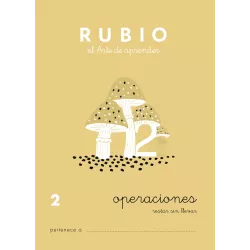CUADERNO ESCOLAR OPERACIONES Nº2 RUBIO 10952