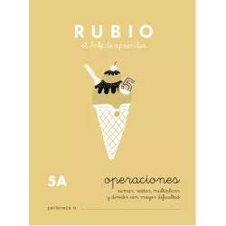 CUADERNO ESCOLAR PROBLEMAS Nº5A RUBIO 10959