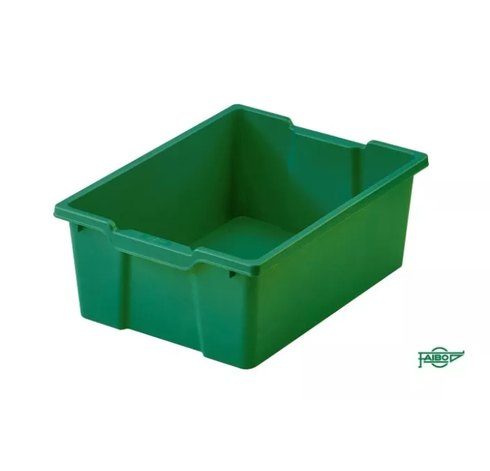 CUBETA GRANDE DE 45CMS SIN TAPA VERDE FAIBO 785-04