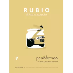 CUADERNO ESCOLAR PROBLEMAS Nº7 RUBIO 10962