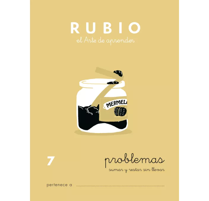 CUADERNO ESCOLAR PROBLEMAS Nº7 RUBIO 10962
