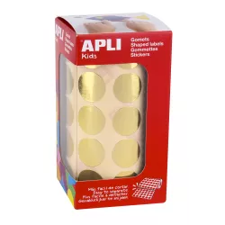 GOMET ROLLO CIRCULO GRANDE 20MM ORO APLI 11632