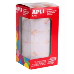 GOMET ROLLO CIRCULO GRANDE 20MM BLANCO APLI 11905