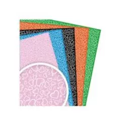 GOMA EVA CORAZONES AMARILLO 45X60CM CARCHIDEA 41043151