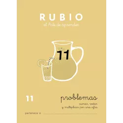 CUADERNO ESCOLAR PROBLEMAS Nº11 RUBIO 10966