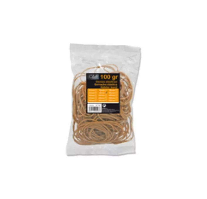 GOMA ELASTICA 90MM 100GR BOLSA CLUB POESSA 320508