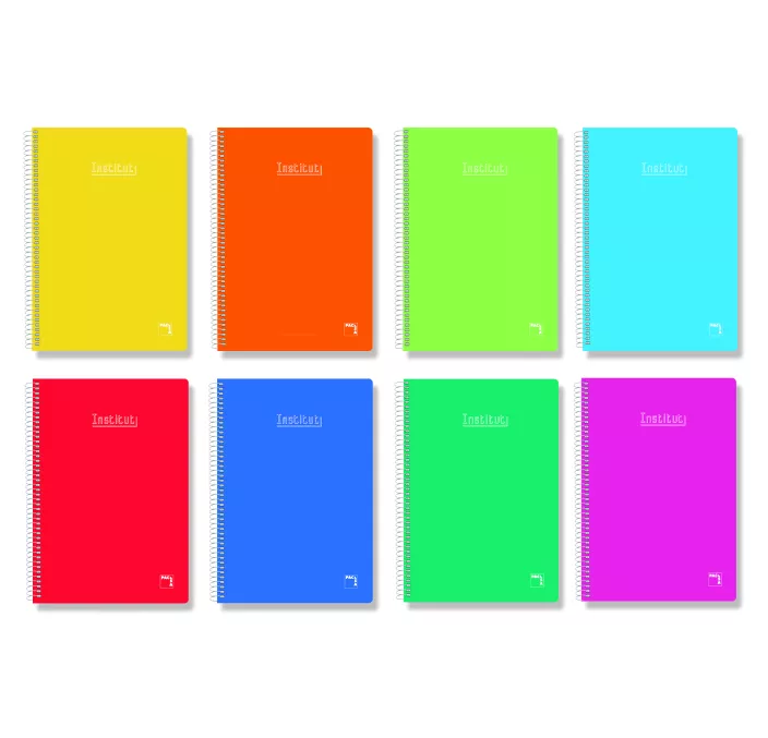 CUADERNO Fº PAUTA 2,5 80H 90GRS TAPA DURA COLOR PACSA 16222 16285