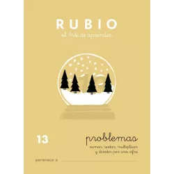 CUADERNO ESCOLAR PROBLEMAS Nº13 RUBIO 10968