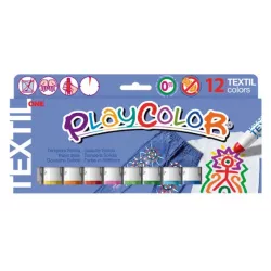 TEMPERA SOLIDA ESCO. 10G TEXTIL 12U. PLAYCOLOR INSTANT 10461