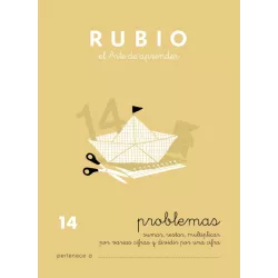 CUADERNO ESCOLAR PROBLEMAS Nº14 RUBIO 10969