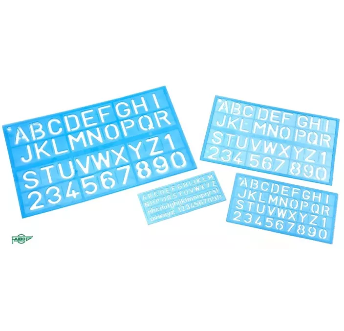 REGLA PLANTILLA ROTULAR FAIBO 280