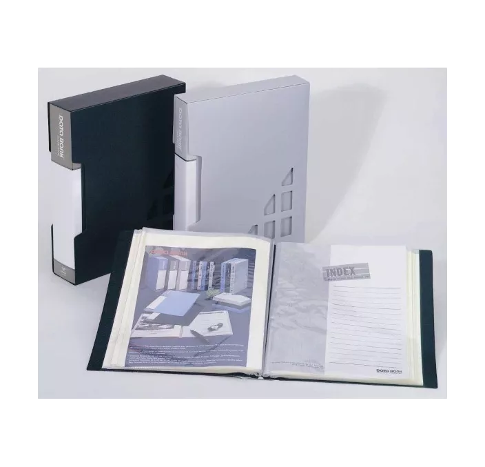 CARPETA 80 FUNDAS A4 NEGRA DATA BANK STAEDTLER MT-80 020139