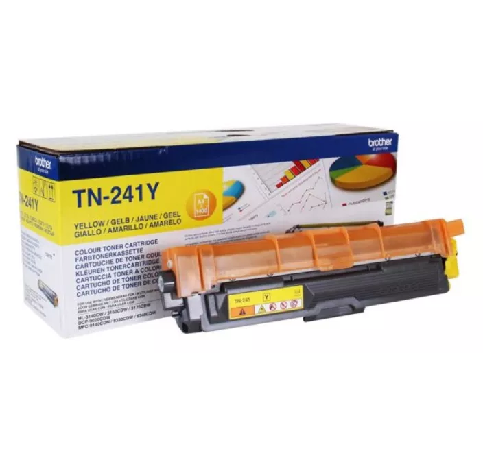 TONER LASER AMARILLO BROTHER TN-241Y