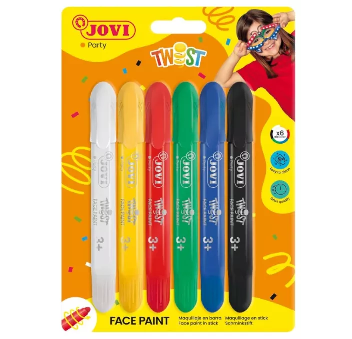 PINTURA CERA MAQUILLAJE 6U TWIST MAKE-UP JOVI 191