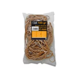 GOMA ELASTICA 120MM 100GR BOLSA CLUB POESSA 320511