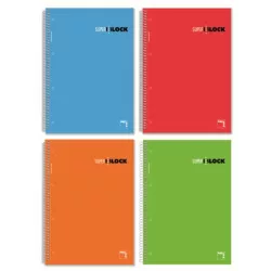 CUADERNO A4 RAYADO 120H 90GRS MICROPERFORADO PACSA 16367