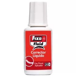 CORRECTOR LIQUIDO PINCEL 20ML FLUID FIXO 30300