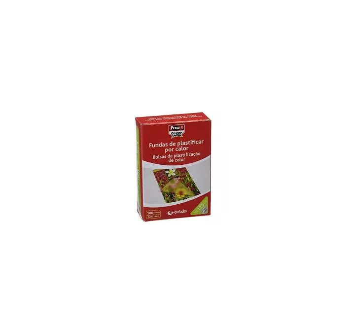 BOLSA PLASTIFICA. 62MMX91MM 125 MICRAS C.100 GRAFO. 01021700