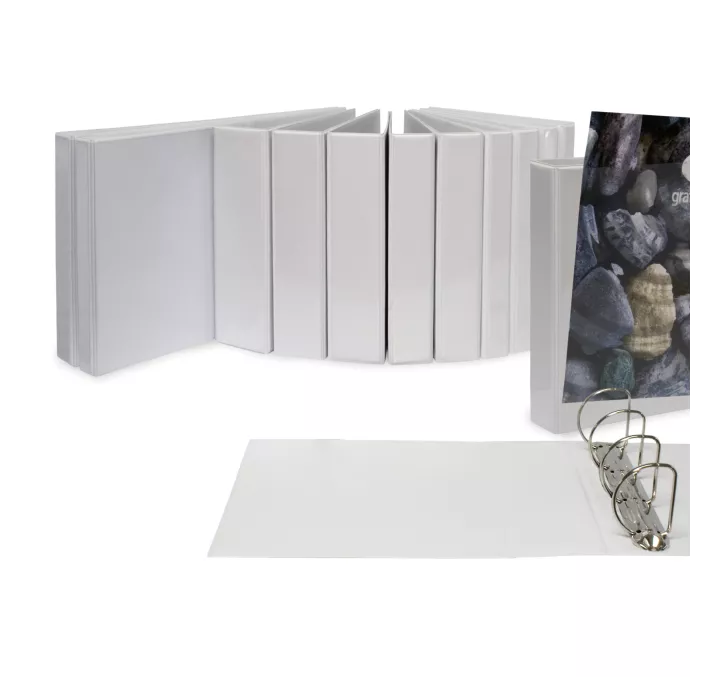 CARPETA CANGURO 2 ANILLAS A4 25MM BLANCO GRAFOPLAS 02375570