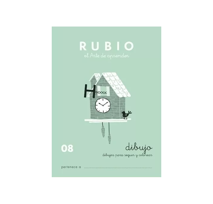 CUADERNO ESCOLAR ESCRITURA 08 RUBIO 10921