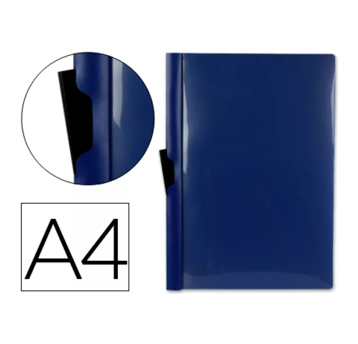 DOSSIER PINZA PP A4 30HJ AZUL LIDERPAPEL DP03 20070