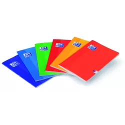 CUADERNO GRAPA A5 48H 90G DOBLE RAYA 3,5 T/BLANDA MRG 6C SURTIDOS OXFORD 1