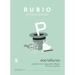 CUADERNO ESCOLAR ESCRITURA 5 RUBIO 10928