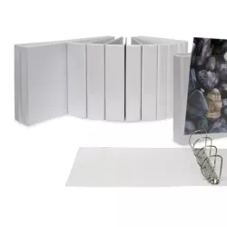 CARPETA CANGURO BASIC 2 ANILLAS A4 16MM BLANCO GRAFOPLAS 02335570
