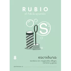 CUADERNO ESCOLAR ESCRITURA 8 RUBIO 10931