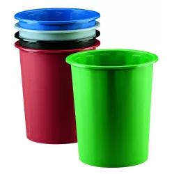PAPELERA PLASTICO 305 BURDEOS 14 L FAIBO 305-13