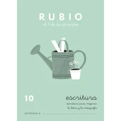 CUADERNO ESCOLAR ESCRITURA 10 RUBIO 10933