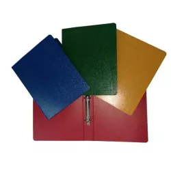 CARPETA 2 ANILLAS 4º 25MM CARTON BRILLO SURTIDAS SARO 163