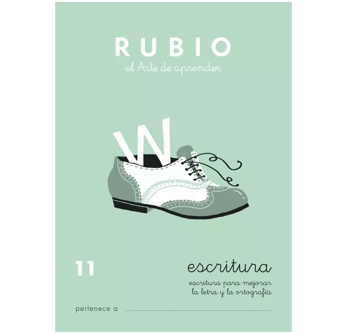 CUADERNO ESCOLAR ESCRITURA 11 RUBIO 10934