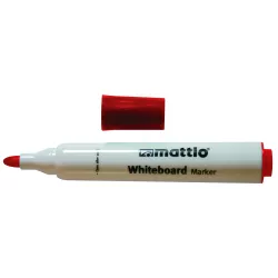 ROTULADOR PIZARRA ROJO PUNTA CONICA 2,5MM MATTIO 49537